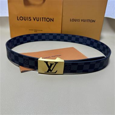 LOUIS VUITTON    2026新款時尚皮帶   3.5CM