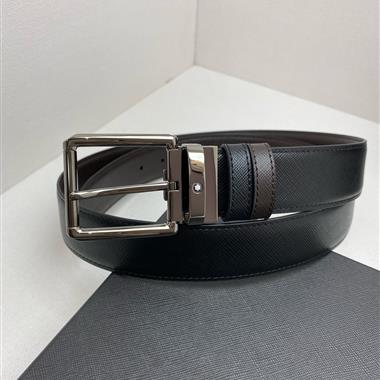 Montblanc    2026新款時尚皮帶   3.5CM