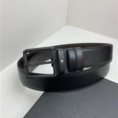 Montblanc    2026新款時尚皮帶   3.5CM