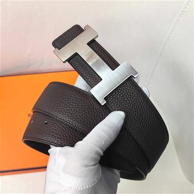 HERMES   2026新款時尚皮帶   3.8CM