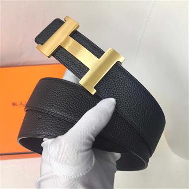 HERMES   2026新款時尚皮帶   3.8CM