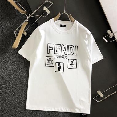 FENDI   2026夏季新款短袖T恤