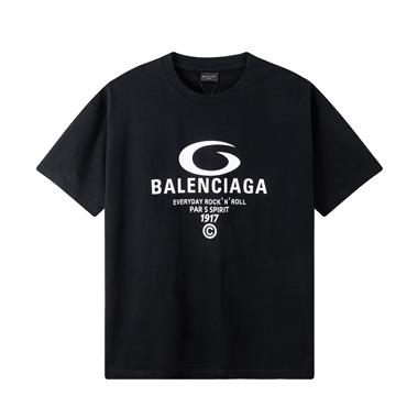 Balenciaga   2026夏季新款短袖T恤  尺寸偏大