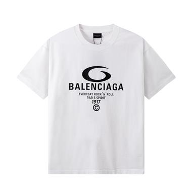 Balenciaga   2026夏季新款短袖T恤  尺寸偏大