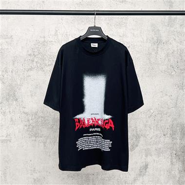 Balenciaga   2026夏季新款短袖T恤  尺寸偏大