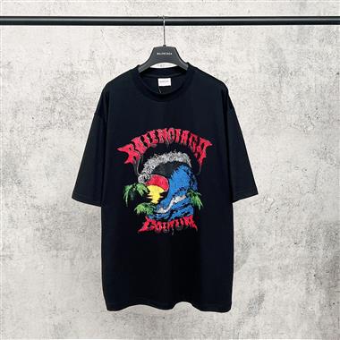Balenciaga   2026夏季新款短袖T恤  尺寸偏大