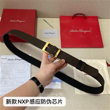 Ferragamo   2026新款時尚皮帶  3.5CM