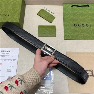 GUCCI   2026新款時尚皮帶  3.5CM