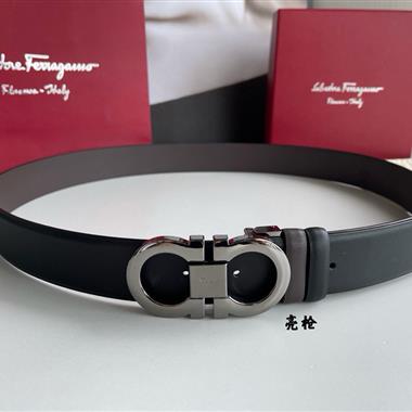 Ferragamo    2026新款時尚皮帶  3.5CM