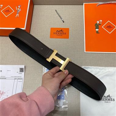 HERMES   2026新款時尚皮帶  3.8CM