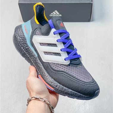Adidas Ultraboost UB21全掌爆米花休閒運動跑鞋