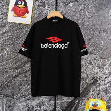 Balenciaga   2026夏季新款短袖T恤  尺寸偏大
