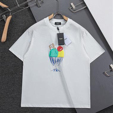 FENDI   2026夏季新款短袖T恤   尺寸偏大