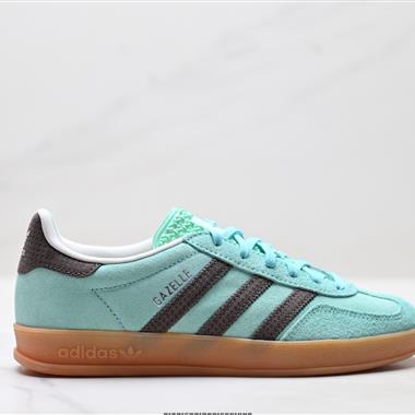 Adidas Originals Gazelle INdoor 三葉草休閒防滑耐磨低幫板鞋