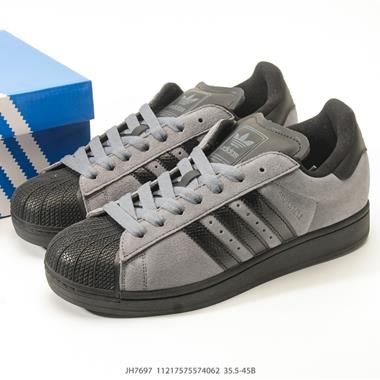 ADIDAS SUPERSTAR 三葉草經典貝殼頭系列 新款休閒板鞋