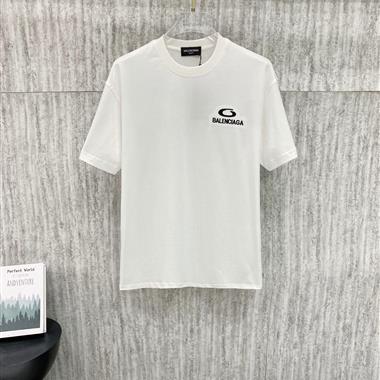 Balenciaga   2026夏季新款短袖T恤