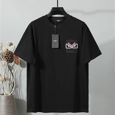 FENDI   2026夏季新款短袖T恤  尺寸偏大