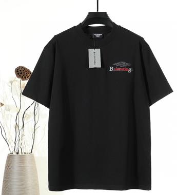 Balenciaga   2026夏季新款短袖T恤  尺寸偏大