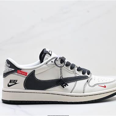 Nike Air Jordan 1 x Travis Scott AJ1 低幫文化籃球鞋