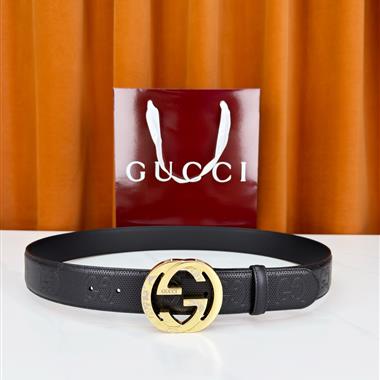 GUCCI   2026新款時尚皮帶  4.0CM