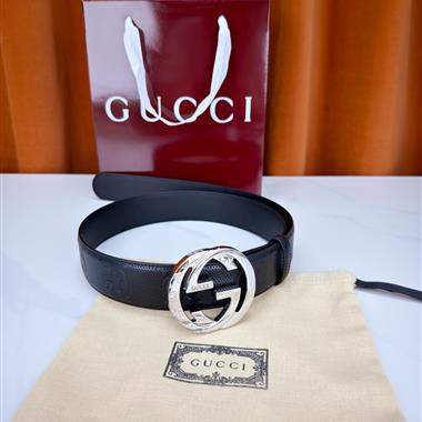 GUCCI   2026新款時尚皮帶  4.0CM