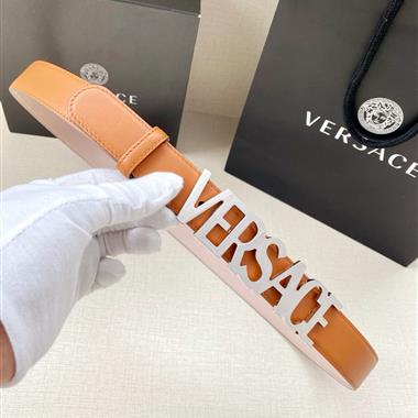 VERSACE  2026新款時尚皮帶  3.8CM