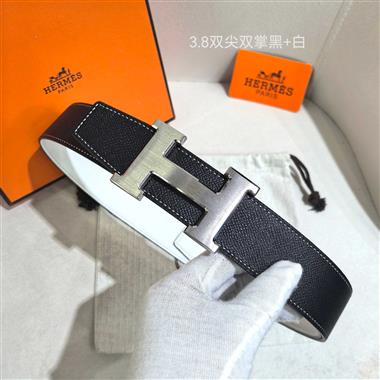 HERMES   2026新款時尚皮帶   3.8CM