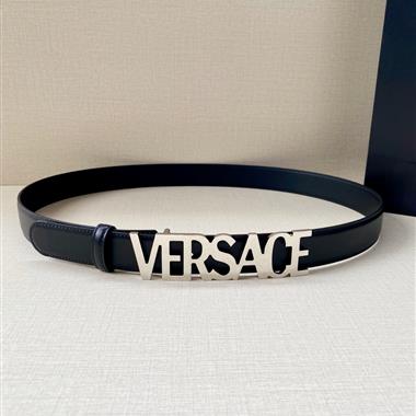 VERSACE  2026新款時尚皮帶  3.0CM