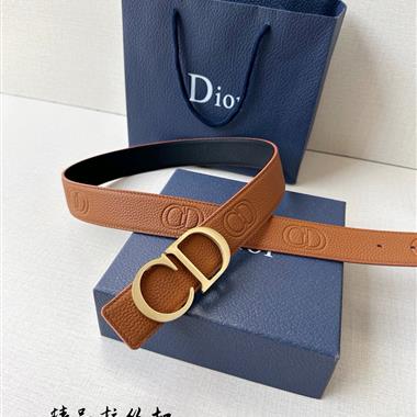 DIOR   2026新款時尚皮帶  3.5CM