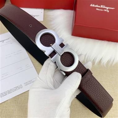 Ferragamo   2026新款時尚皮帶  3.5CM