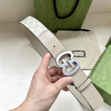 GUCCI   2026新款時尚皮帶  4.0CM
