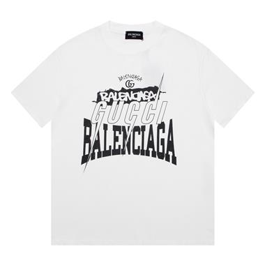 Balenciaga   2026夏季新款短袖T恤
