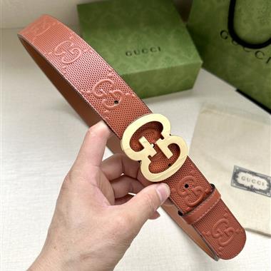 GUCCI   2026新款時尚皮帶  4.0CM