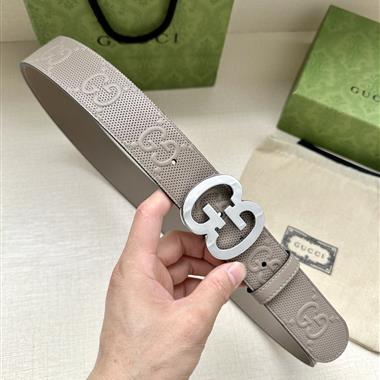 GUCCI   2026新款時尚皮帶  4.0CM
