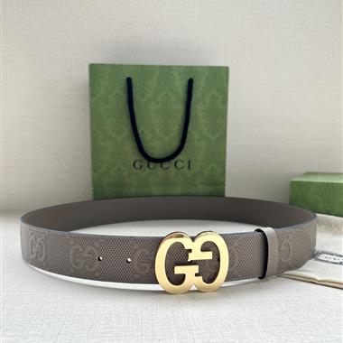 GUCCI   2026新款時尚皮帶  4.0CM