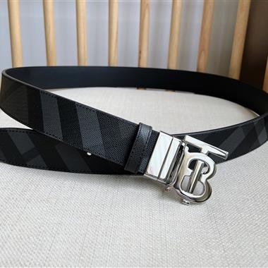 BURBERRY   2026新款時尚皮帶  3.5CM