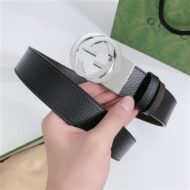 GUCCI   2026新款時尚皮帶  3.8CM