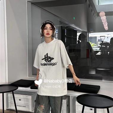 Balenciaga   2026夏季新款短袖T恤