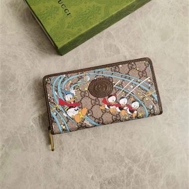 GUCCI  2026新款時尚皮夾錢包 尺寸：19-10-2.5CM