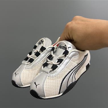 Puma 新款T頭松緊帶網面賽車涼鞋休閒鞋