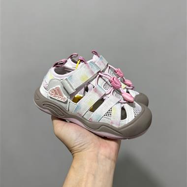 Adidas 透氣網面防滑 運動涼鞋