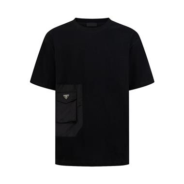 PRADA   2026夏季新款短袖T恤  尺寸偏大