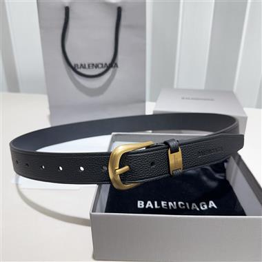Balenciaga  2026新款時尚皮帶  3.4CM