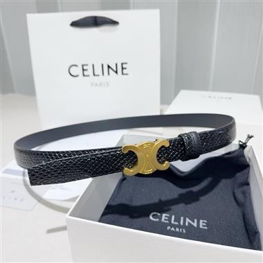 CELINE  2026新款時尚皮帶   2.5CM