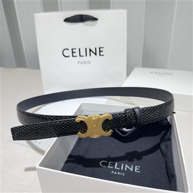 CELINE  2026新款時尚皮帶   2.5CM