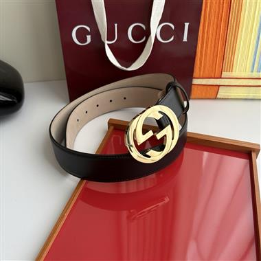 GUCCI  2026新款時尚皮帶   4.0CM