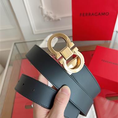 Ferragamo   2026新款時尚皮帶   3.5CM