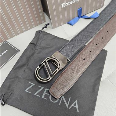ZEGNA   2026新款時尚皮帶   3.5CM
