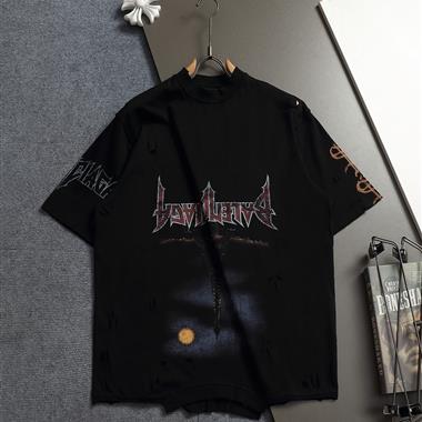 Balenciaga   2026夏季新款短袖T恤   尺寸偏大
