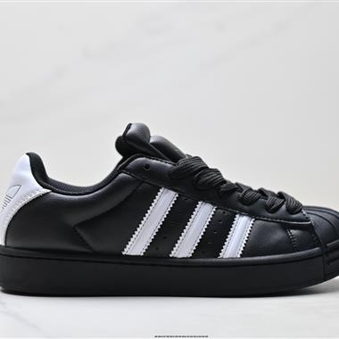 Adidas 三葉草 Originals Superstar貝殼頭系列低幫經典百搭休閒運動板鞋